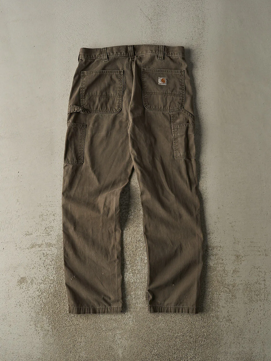 Vintage Y2K Green Carhartt Carpenter Pants (33x31) sold by Rebalance Vintage product image thumbnail 2