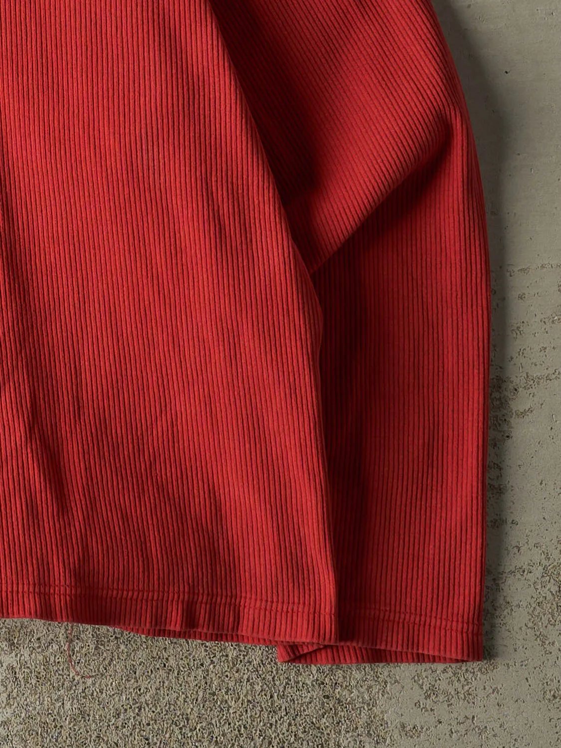 Vintage 90s Red Marlboro Quarter Button Long Sleeve (L/XL) sold by Rebalance Vintage product image thumbnail 4