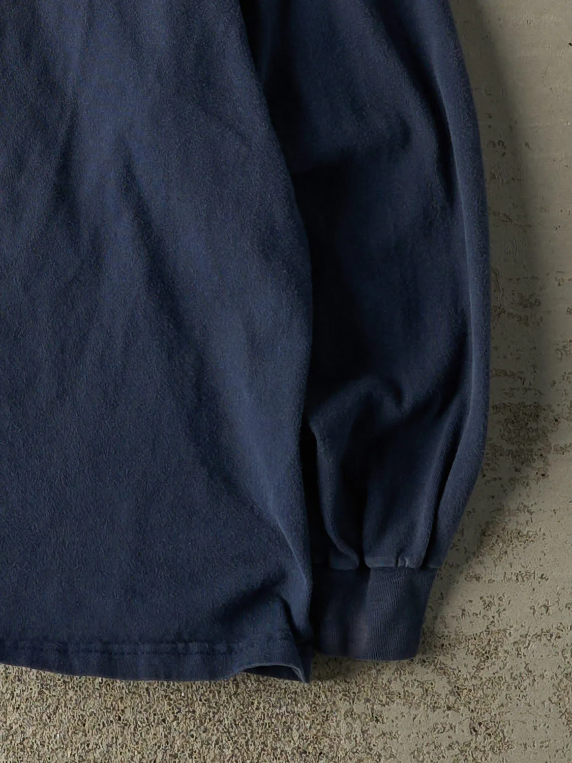 Vintage 90s Navy Blue Sheppard Wrestling Long Sleeve (L) sold by Rebalance Vintage product image thumbnail 4