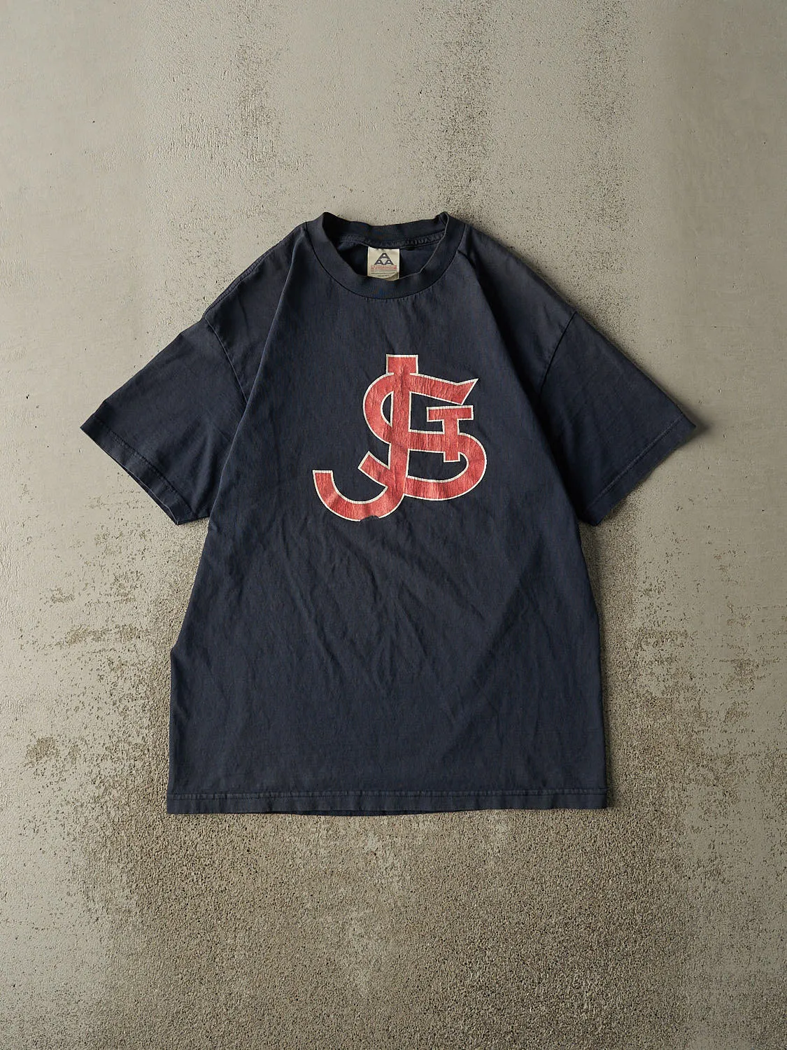 Vintage Y2K Navy Blue St. Johns Tee (M/L) sold by Rebalance Vintage