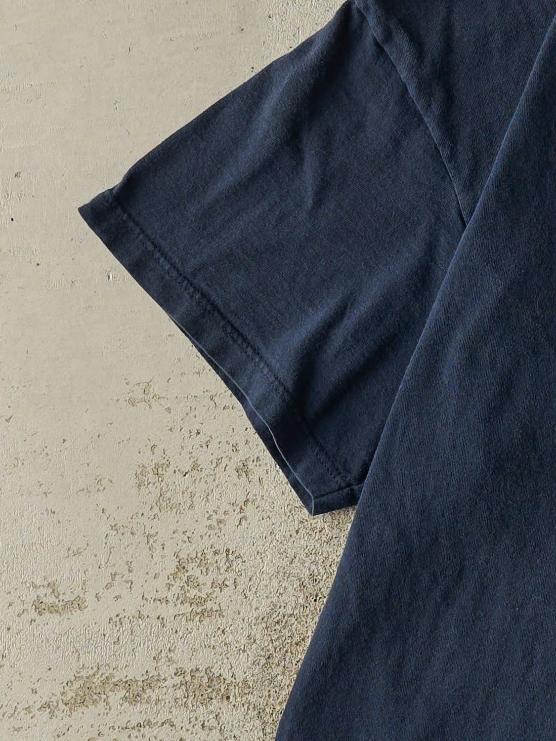 Vintage 90s Navy Blue Nike Embroidered Tee (XL) sold by Rebalance Vintage product image thumbnail 3