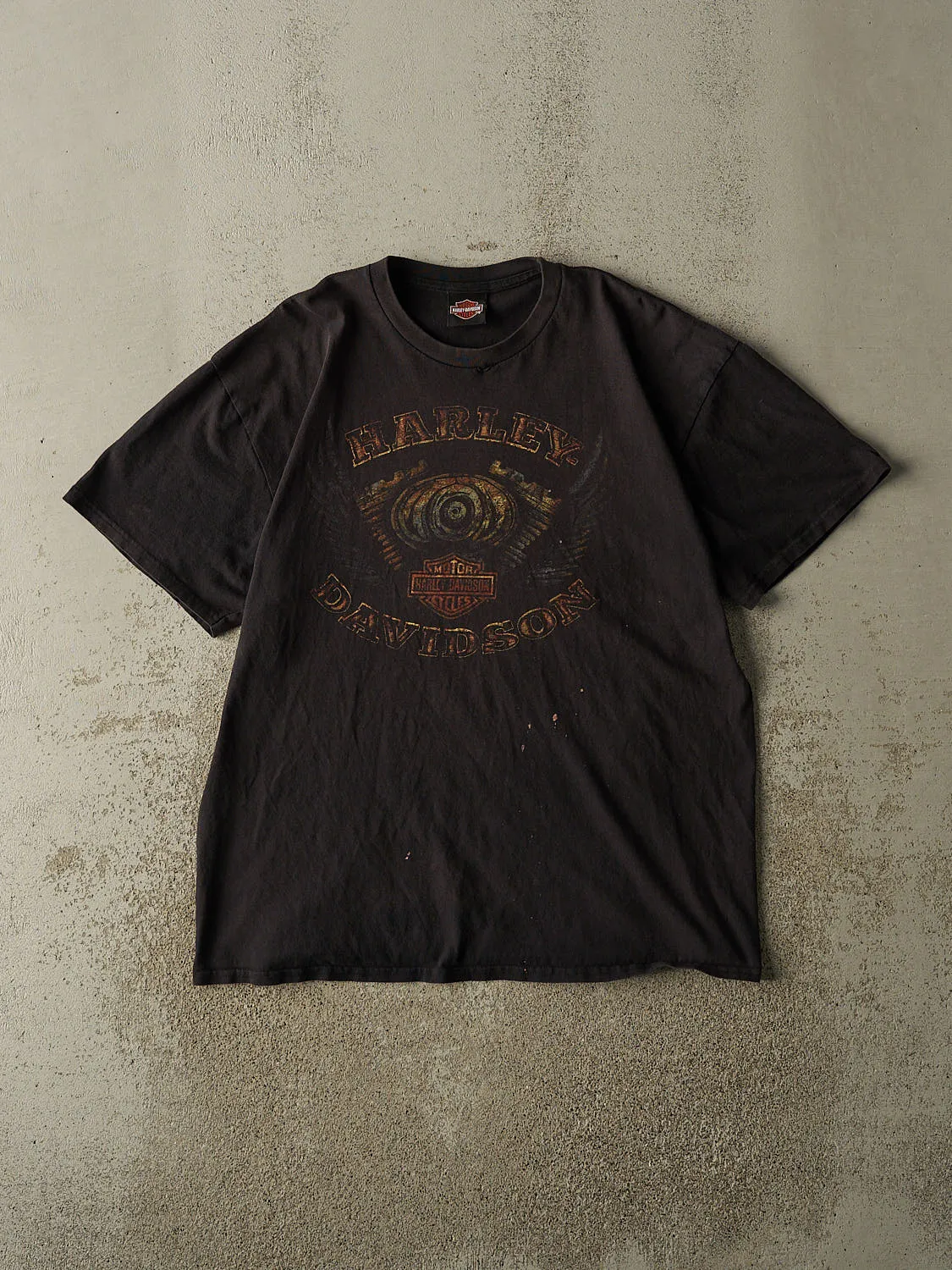 Vintage Y2K Black Harley Davidson Quebec Tee (L/XL) sold by Rebalance Vintage