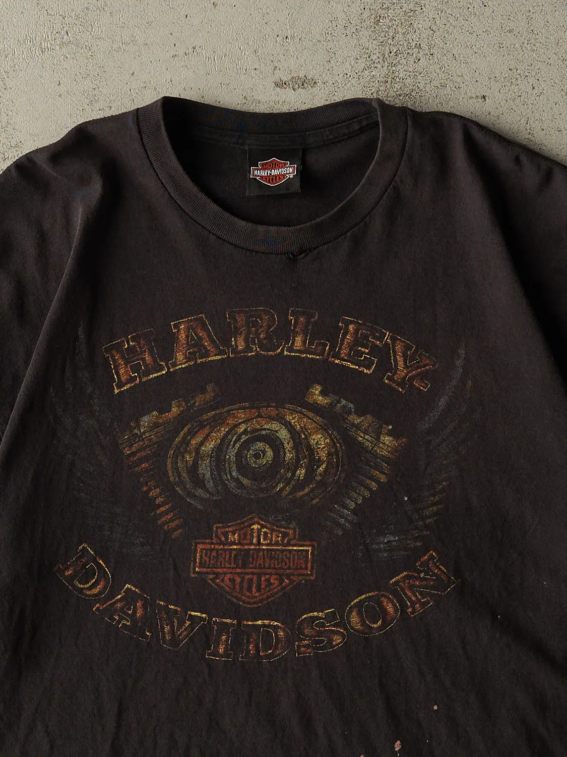 Vintage Y2K Black Harley Davidson Quebec Tee (L/XL) sold by Rebalance Vintage product image thumbnail 3