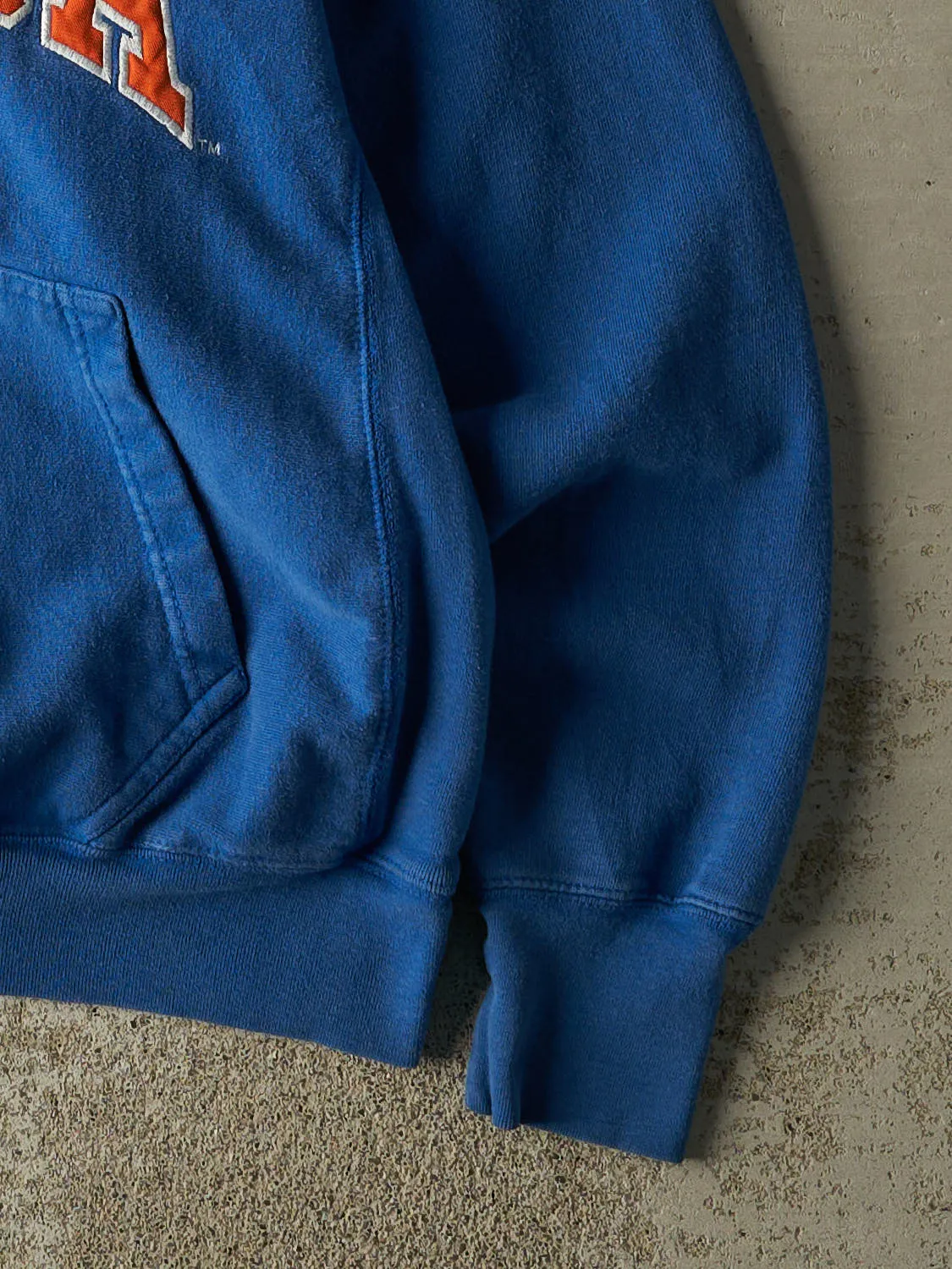 Vintage Y2K Blue University of Florida Embroidered Hoodie (S/M) sold by Rebalance Vintage product image thumbnail 4