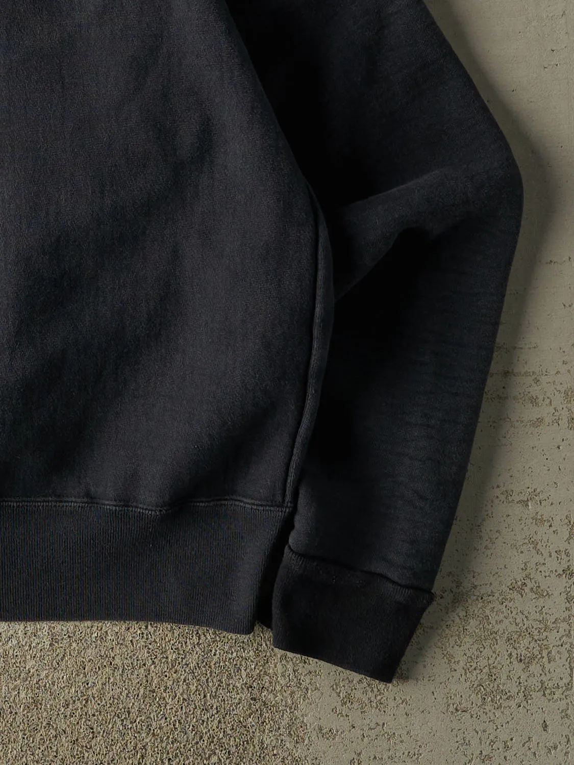 Vintage 80s Faded Black Barefoot Sportswear Crewneck (L) sold by Rebalance Vintage product image thumbnail 4