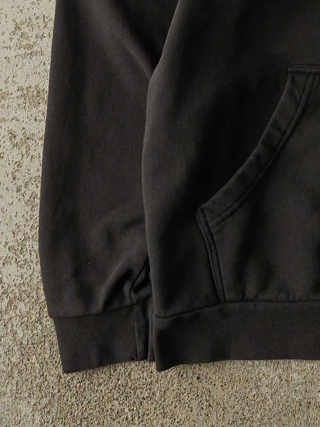 Vintage Y2K Black Champion Ohio State University Embroidered Hoodie (L) sold by Rebalance Vintage product image thumbnail 3