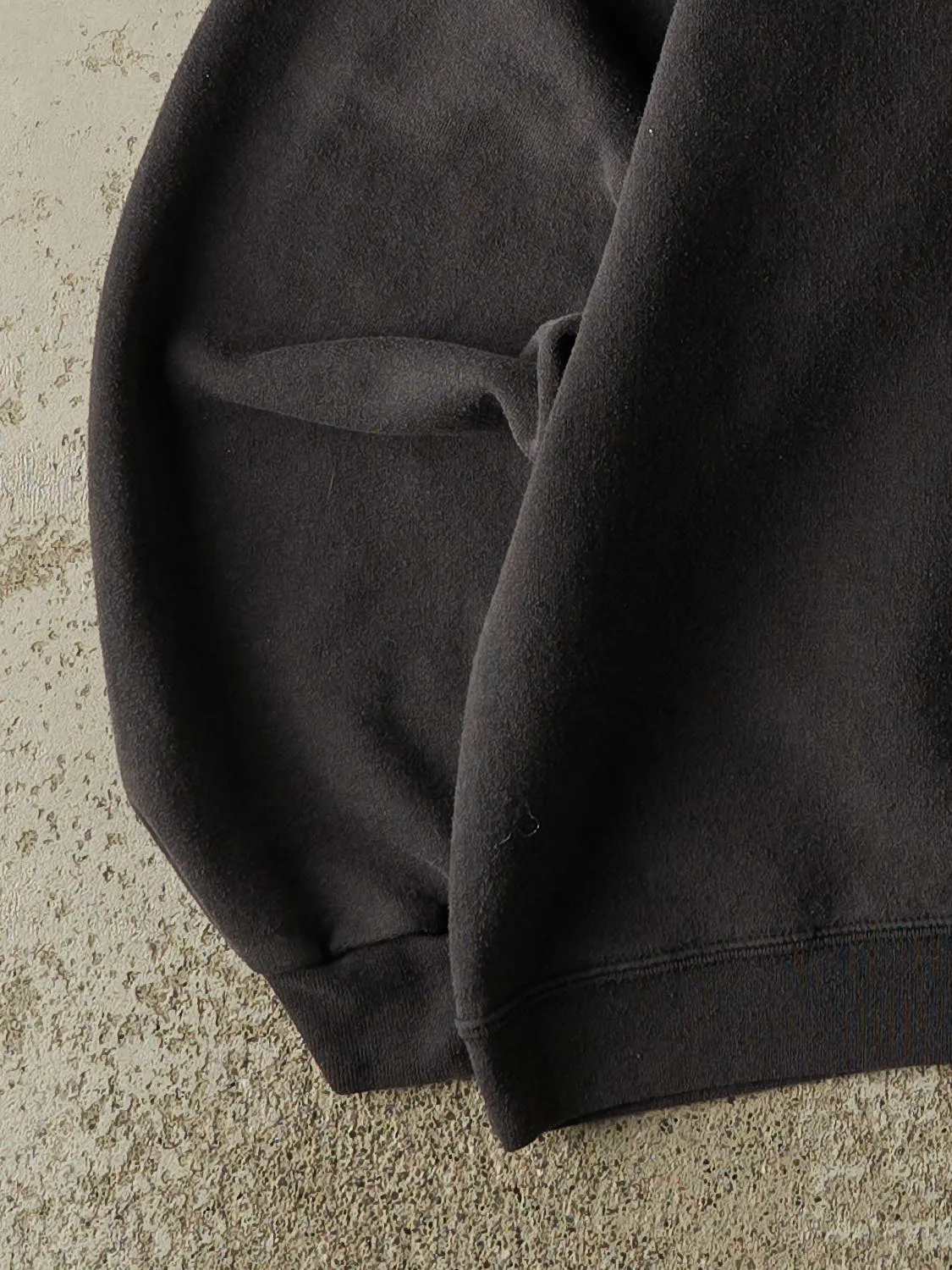 Vintage 90s Faded Black Blank Crewneck (M/L) sold by Rebalance Vintage product image thumbnail 3