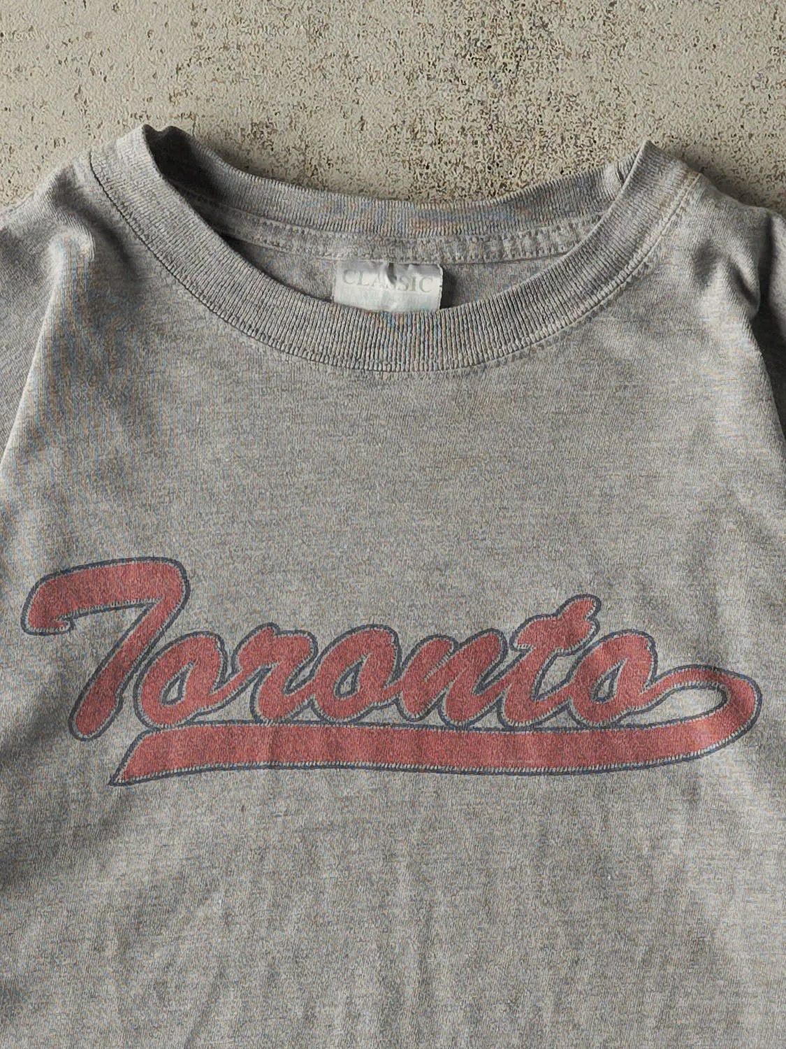 Vintage 90s Grey Toronto Tee (S) sold by Rebalance Vintage product image thumbnail 2