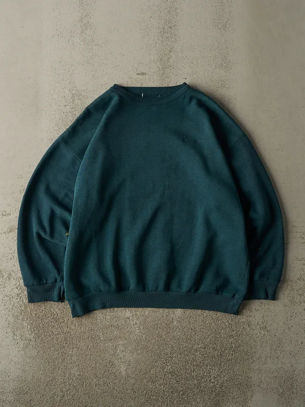 Vintage 80s Teal Puma Embroidered Crewneck (L/XL) sold by Rebalance Vintage