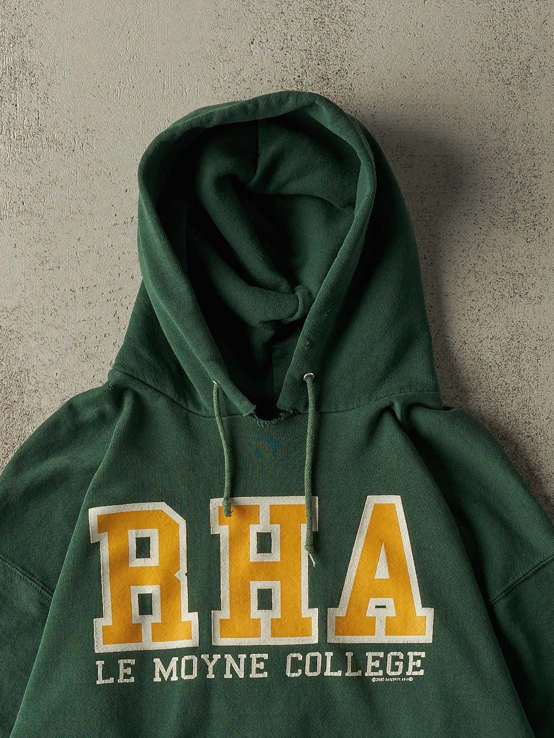 Vintage 05' Green RHA Hoodie (S/M) sold by Rebalance Vintage product image thumbnail 2