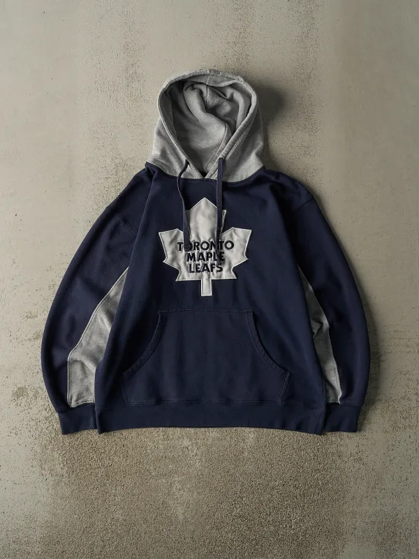 Vintage Y2K Navy Blue Toronto Maple Leafs Hoodie (M) sold by Rebalance Vintage