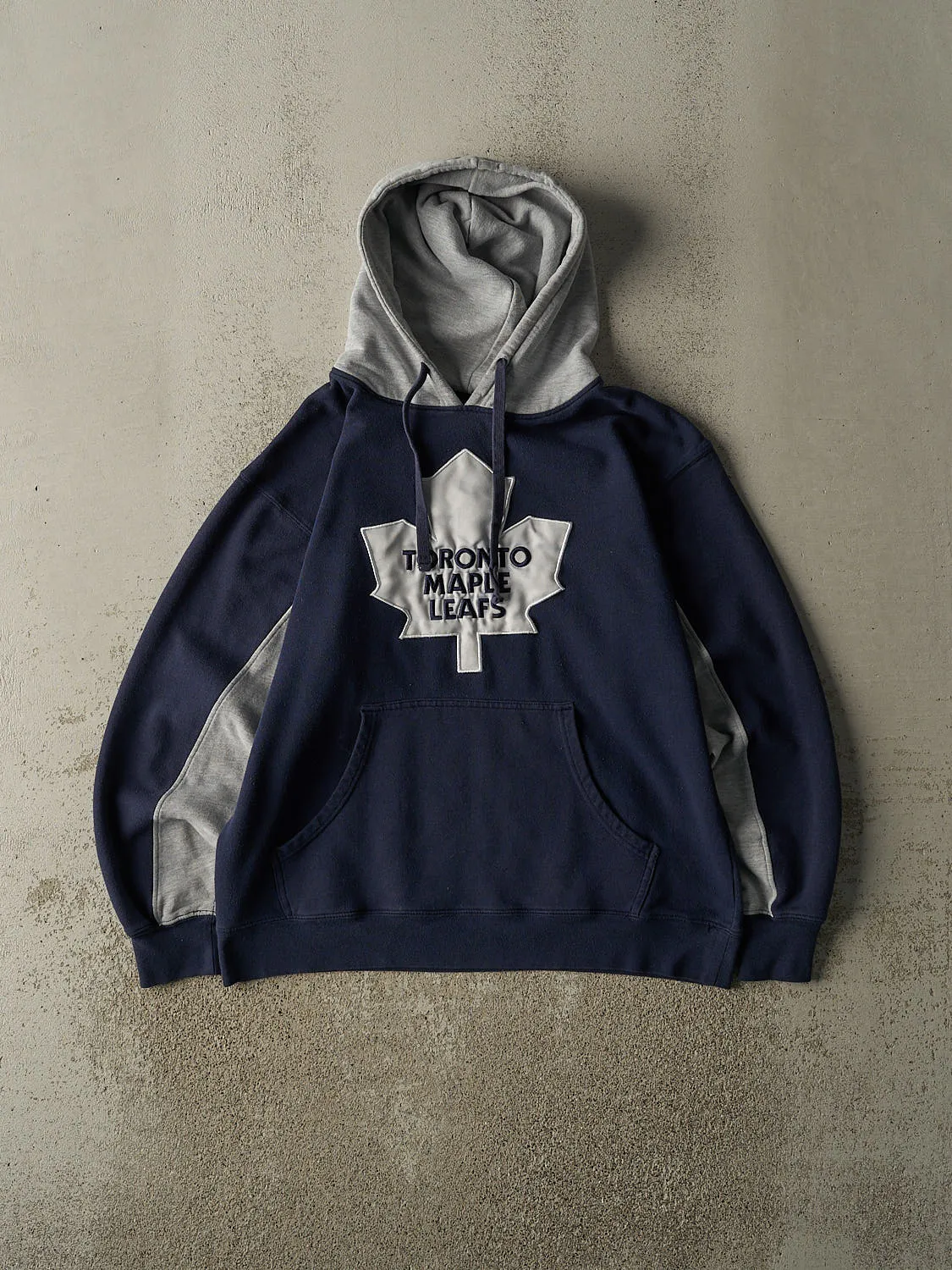 Vintage Y2K Navy Blue Toronto Maple Leafs Hoodie (M) sold by Rebalance Vintage