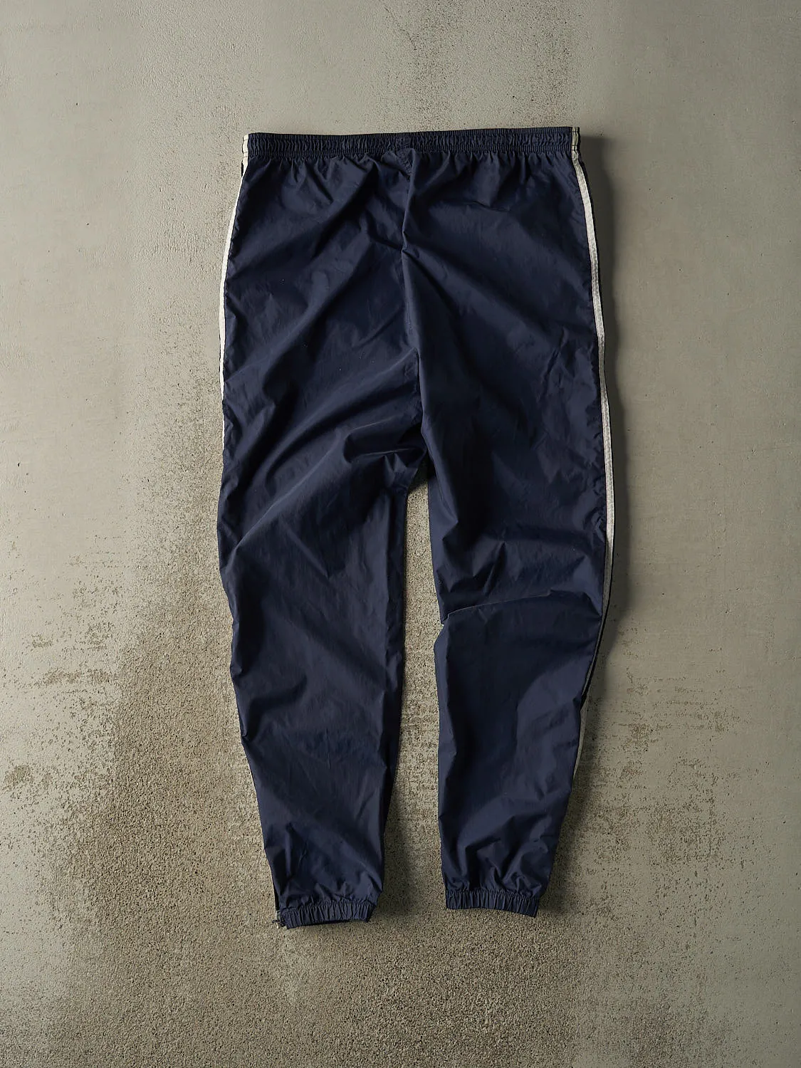 Vintage 90s Navy Blue Adidas Striped Track Pants (36x31) sold by Rebalance Vintage product image thumbnail 2