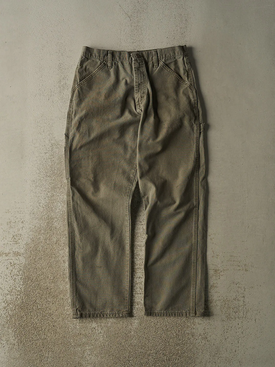 Vintage 90s Green Rustler Carpenter Pants (31x30.5) sold by Rebalance Vintage