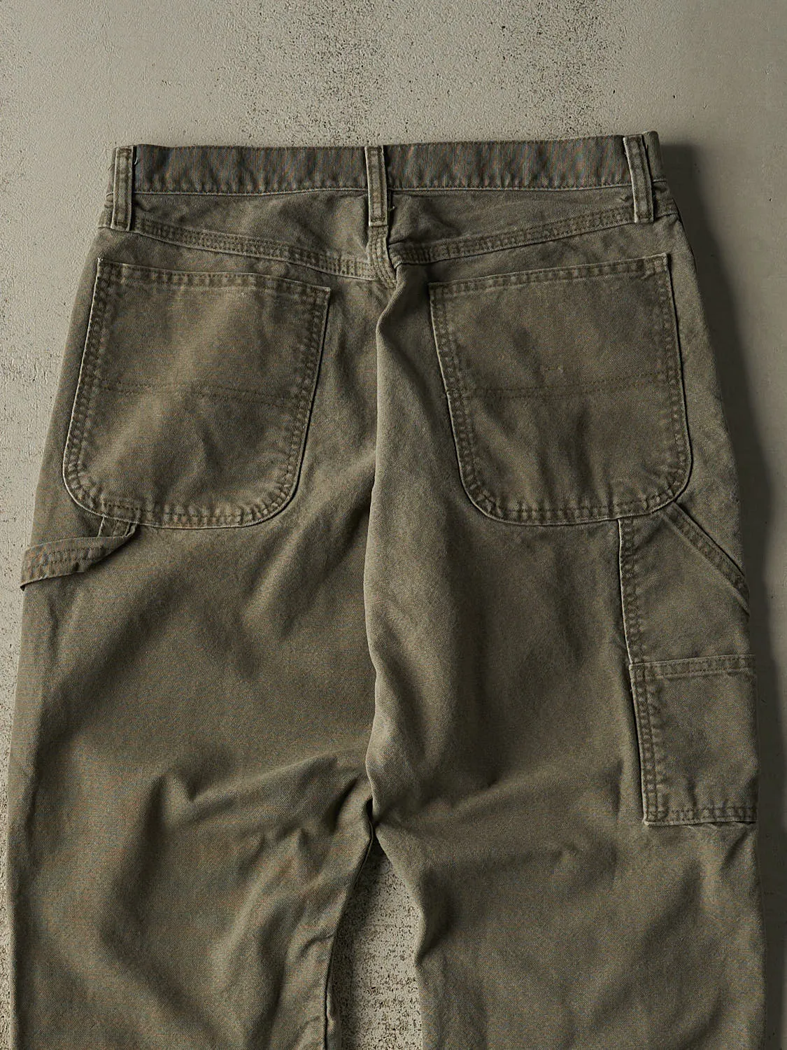 Vintage 90s Green Rustler Carpenter Pants (31x30.5) sold by Rebalance Vintage product image thumbnail 5