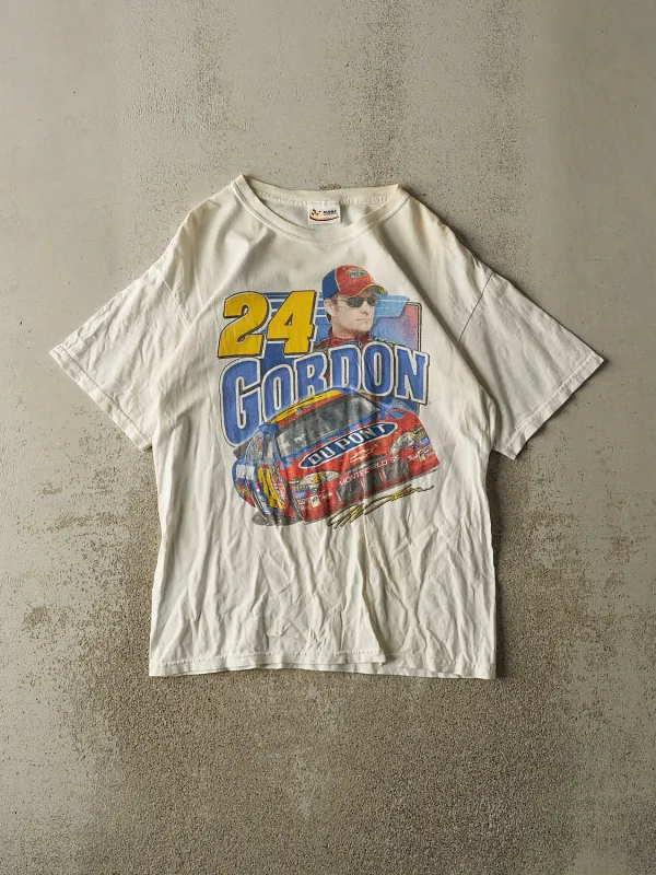 Vintage 07' White Jeff Gordon Nascar Racing Tee (M/L) sold by Rebalance Vintage