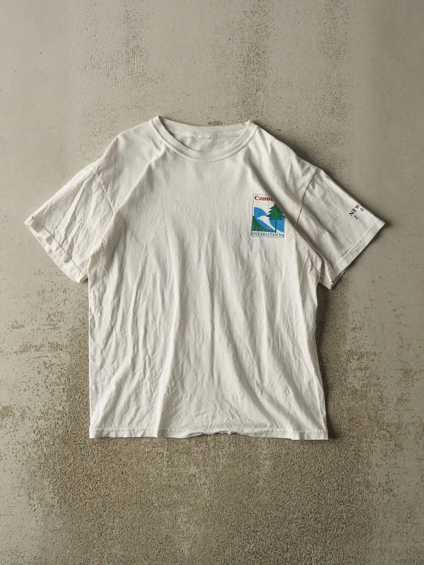 Vintage 07' White Canon Envirothon Tee (M/L) sold by Rebalance Vintage