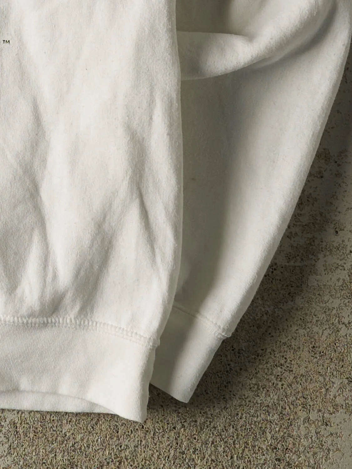 Vintage 90s White Ohio University Crewneck (S/M) sold by Rebalance Vintage product image thumbnail 4