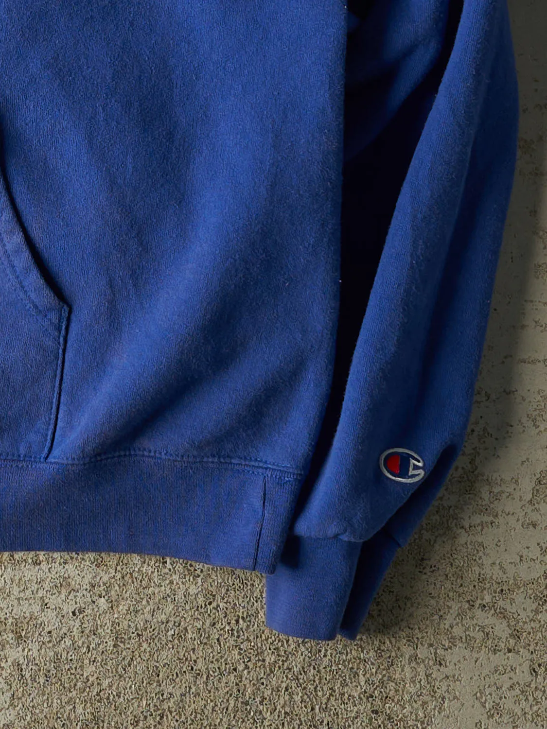 Vintage Y2K Blue Duke University Champion Hoodie (M/L) sold by Rebalance Vintage product image thumbnail 4