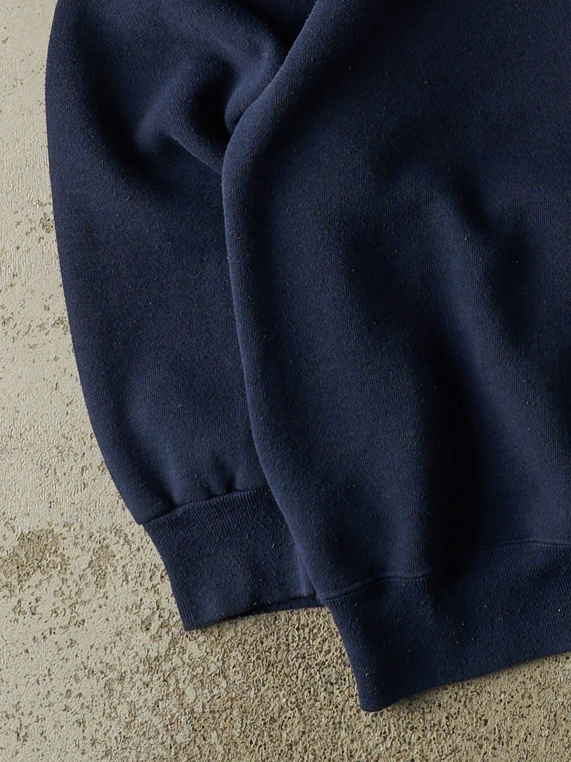 Vintage 90s Navy Blue Georgetown University Hoyas Embroidered Crewneck (M) sold by Rebalance Vintage product image thumbnail 3