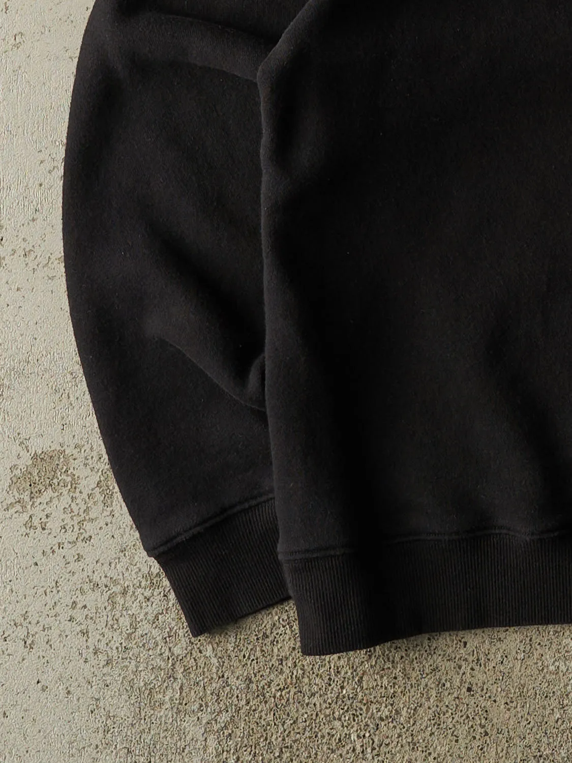Vintage Y2K Black Russell Athletic Embroidered Crewneck (S/M) sold by Rebalance Vintage product image thumbnail 3