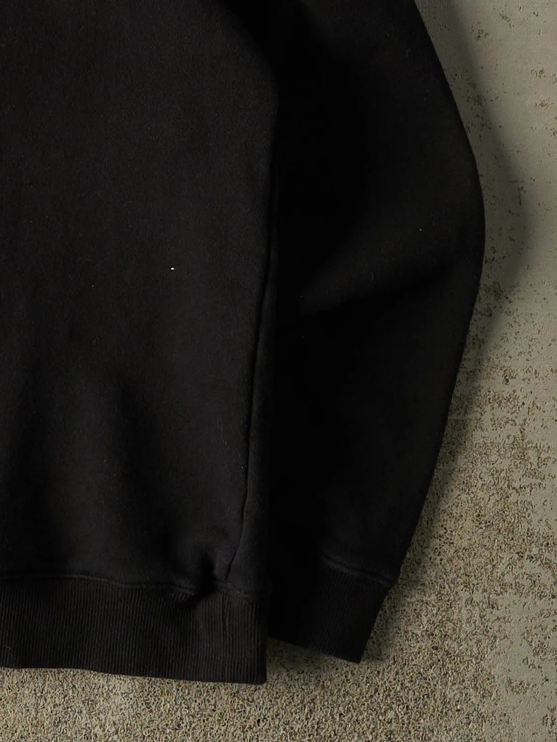 Vintage Y2K Black Russell Athletic Embroidered Crewneck (S/M) sold by Rebalance Vintage product image thumbnail 4