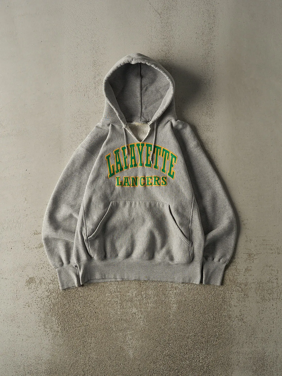 Vintage 90s Grey Lafeyette Lancers Hoodie (S/M) sold by Rebalance Vintage