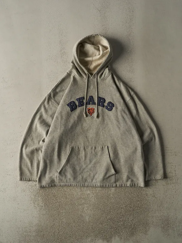 Vintage 90s Grey Chicago Bears Embroidered Hoodie (XXL/XXXL) sold by Rebalance Vintage