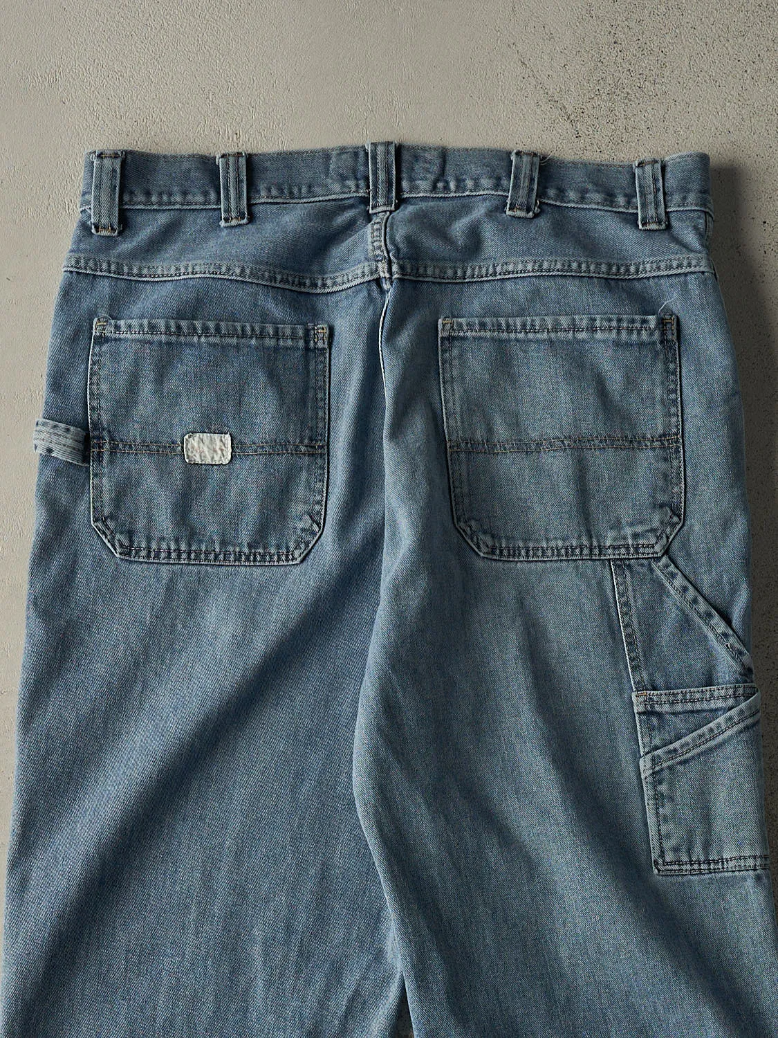 Vintage Y2K Light Wash Old Navy Carpenter Jeans (37x31) sold by Rebalance Vintage product image thumbnail 5