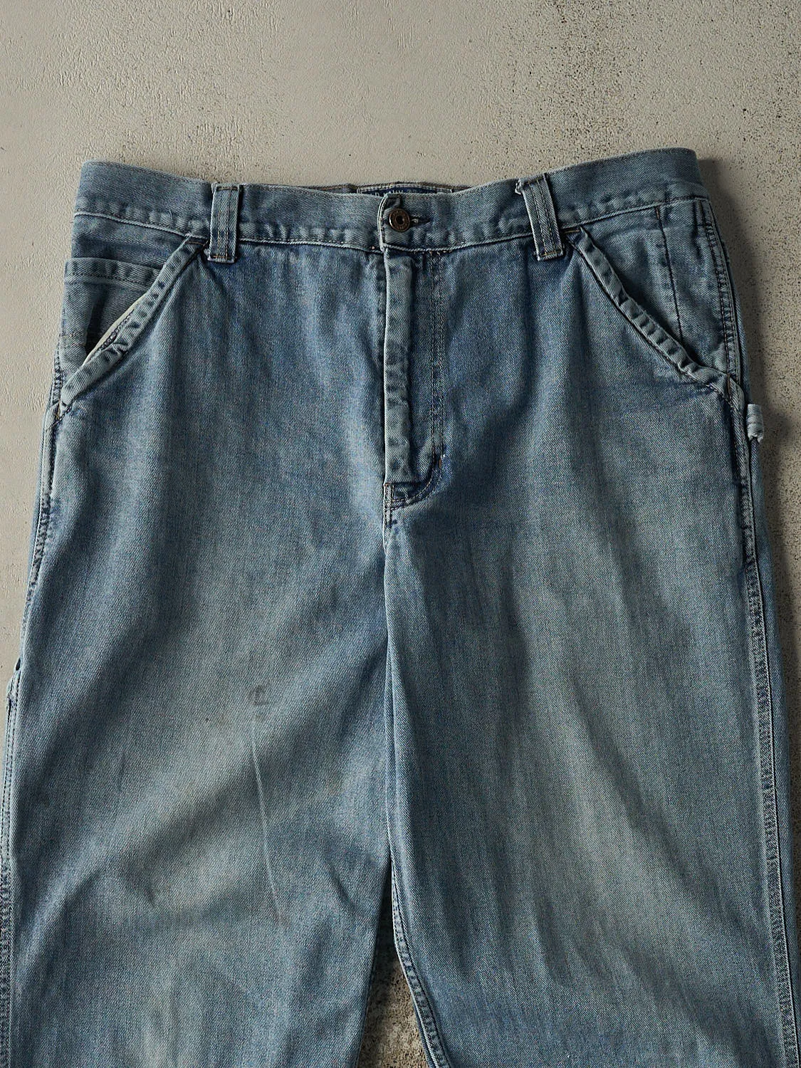 Vintage Y2K Light Wash Old Navy Carpenter Jeans (37x31) sold by Rebalance Vintage product image thumbnail 4