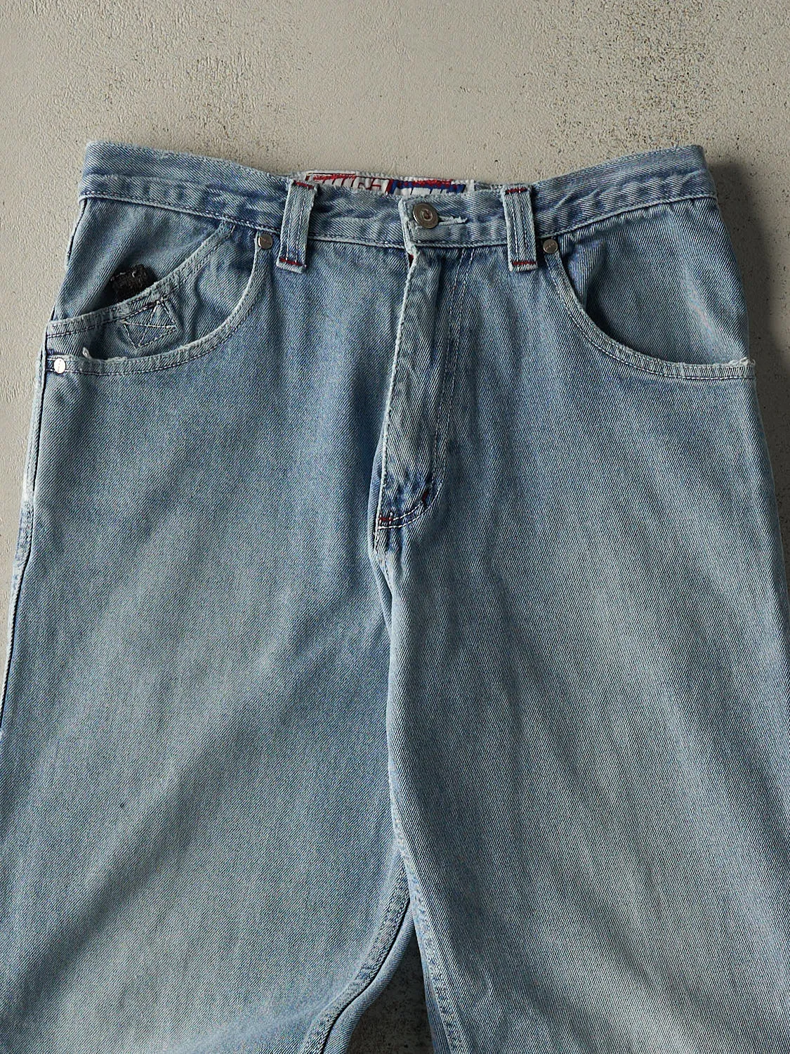 Vintage Y2K Light Wash Third Rail Carpenter Jeans (31x29) sold by Rebalance Vintage product image thumbnail 4