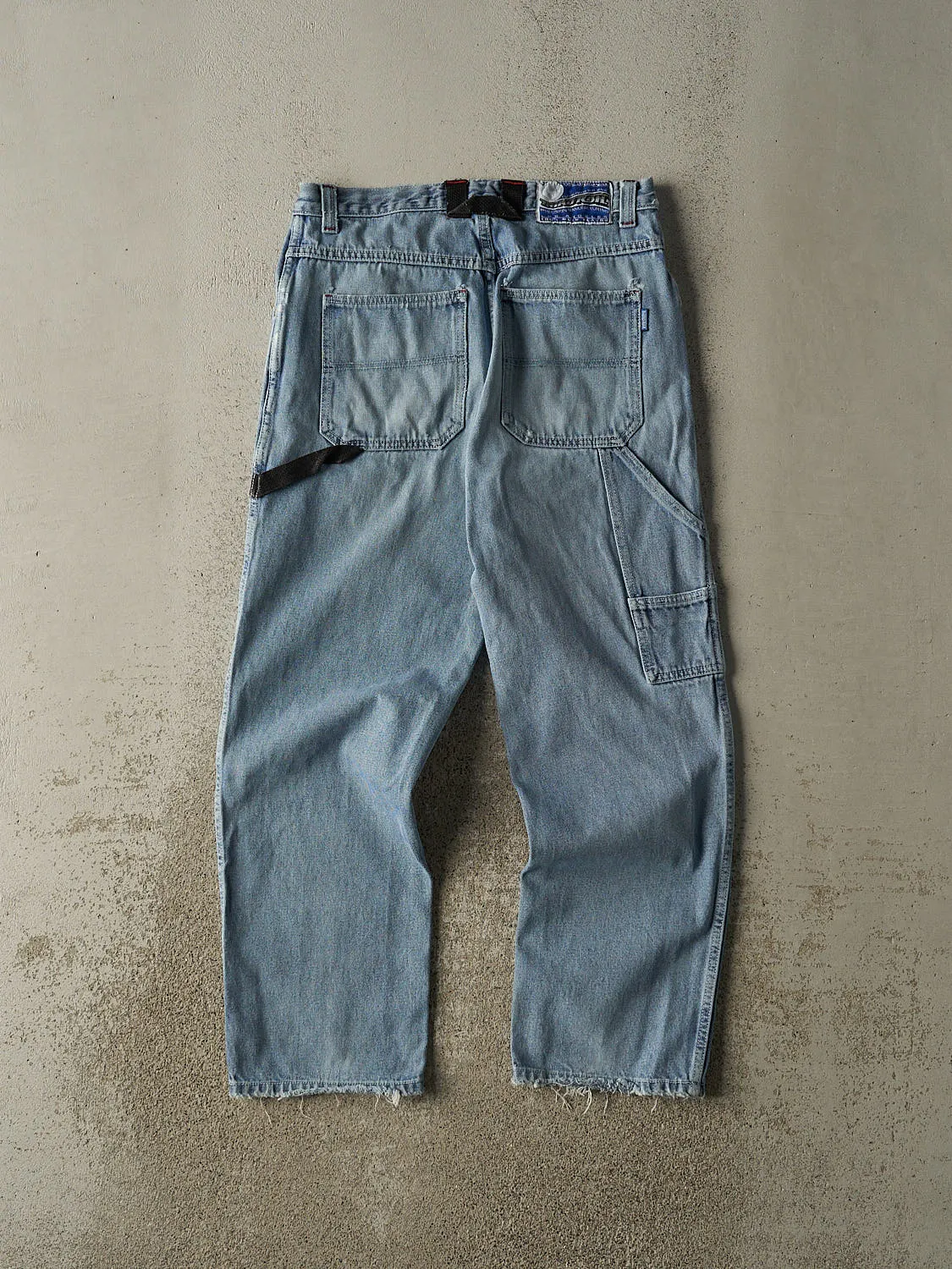 Vintage Y2K Light Wash Third Rail Carpenter Jeans (31x29) sold by Rebalance Vintage product image thumbnail 3