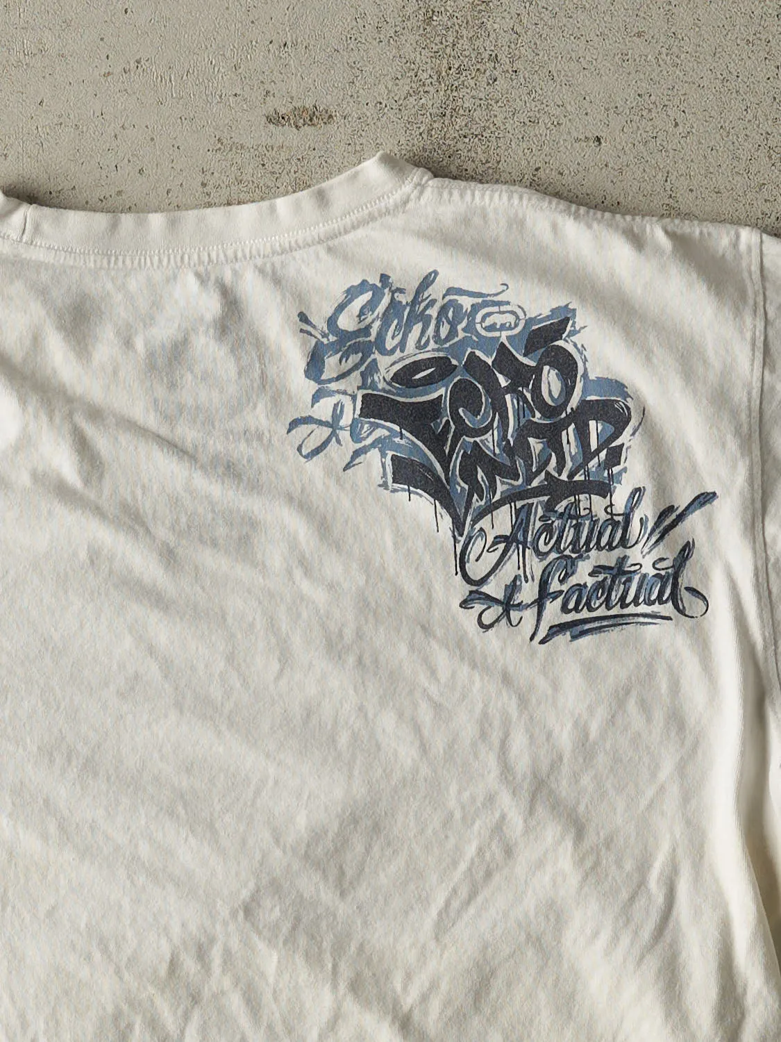 Vintage Y2K White Ecko Tee (XL) sold by Rebalance Vintage product image thumbnail 4