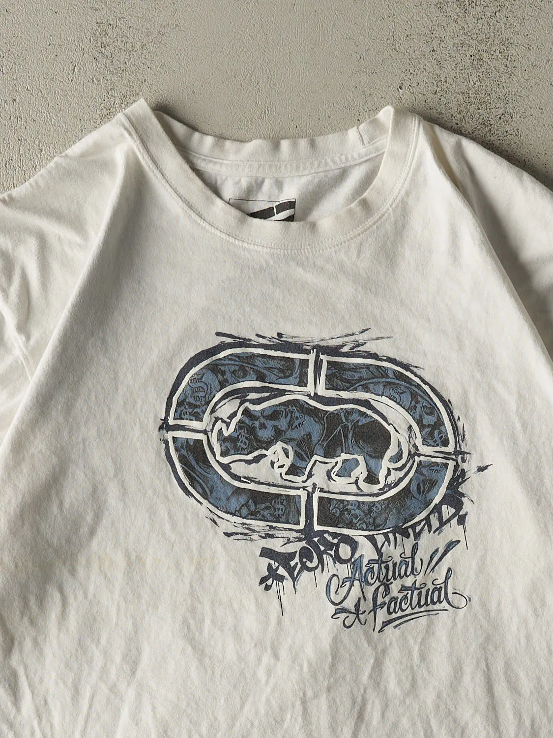 Vintage Y2K White Ecko Tee (XL) sold by Rebalance Vintage product image thumbnail 2