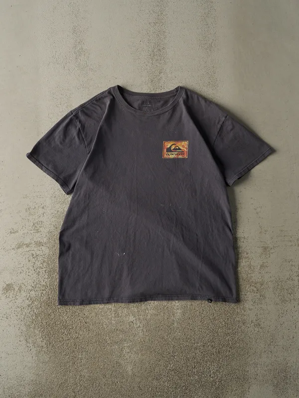 Vintage Y2K Navy Blue Quiksilver Tee (L/XL) sold by Rebalance Vintage
