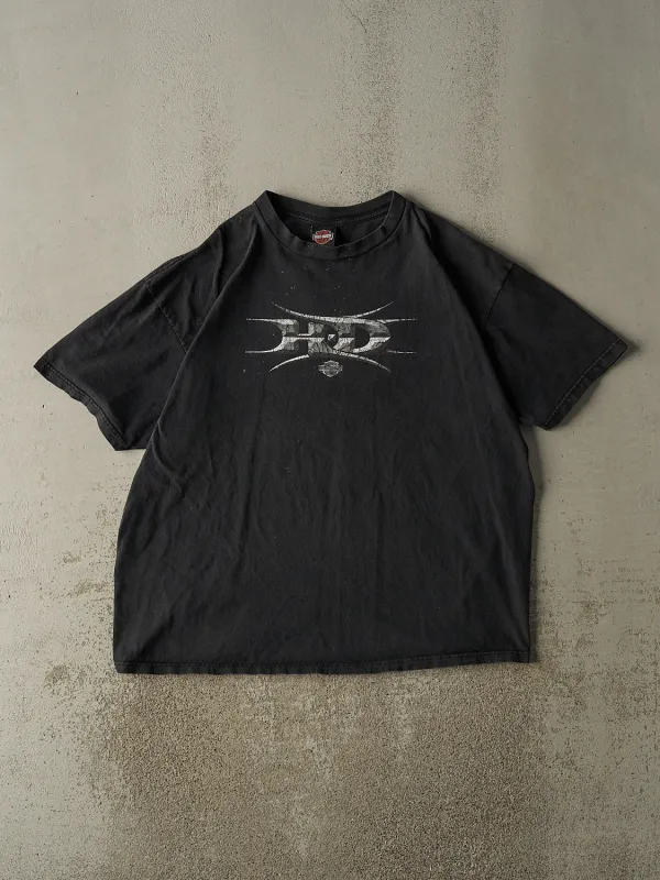 Vintage 03' Black Harley Davidson Leeds England Tee (XL/ XXL) sold by Rebalance Vintage