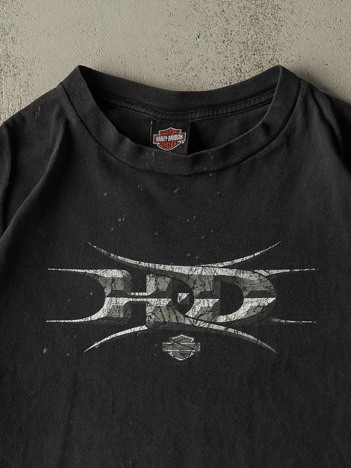 Vintage 03' Black Harley Davidson Leeds England Tee (XL/XXL) sold by Rebalance Vintage product image thumbnail 3