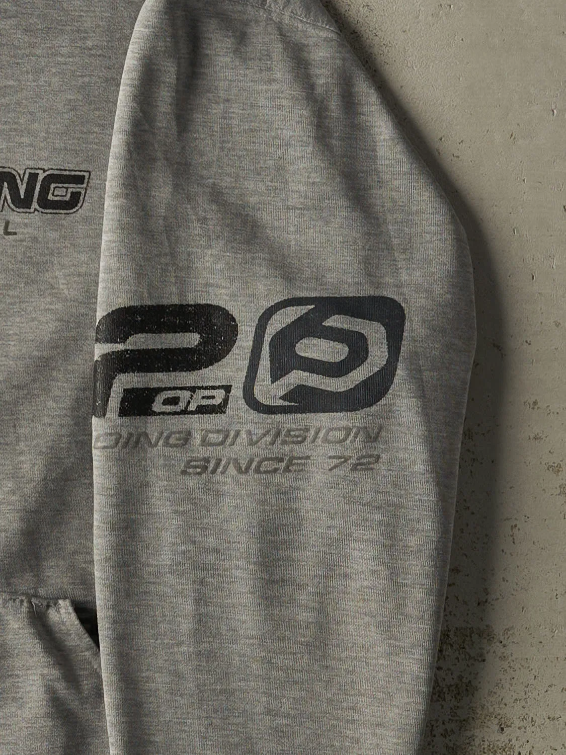 Vintage Y2K Grey Ocean Pacific Hoodie (L/XL) sold by Rebalance Vintage product image thumbnail 4