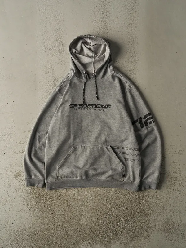 Vintage Y2K Grey Ocean Pacific Hoodie (L/XL) sold by Rebalance Vintage