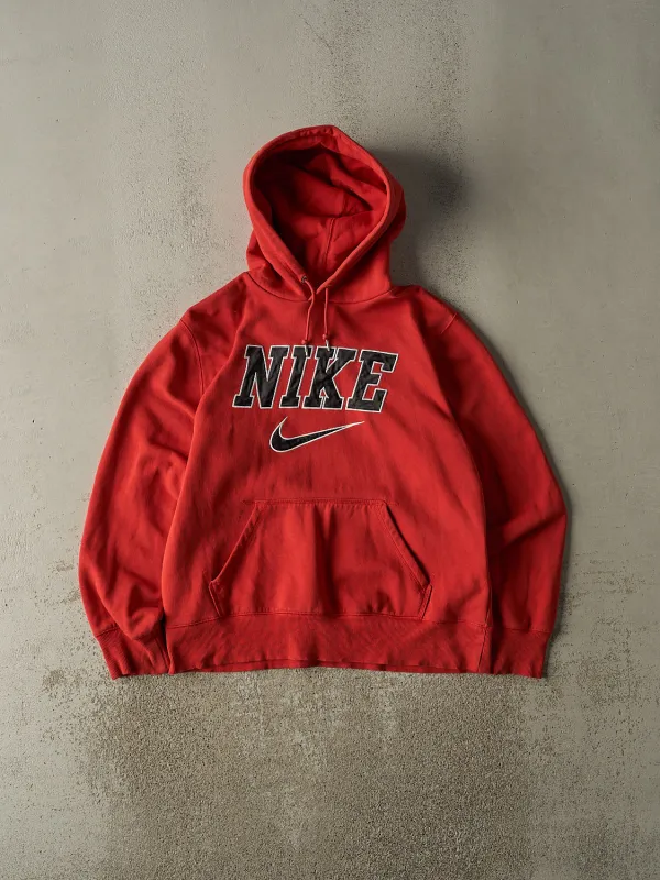 Vintage Y2K Red Nike Embroidered Hoodie (M/L) sold by Rebalance Vintage