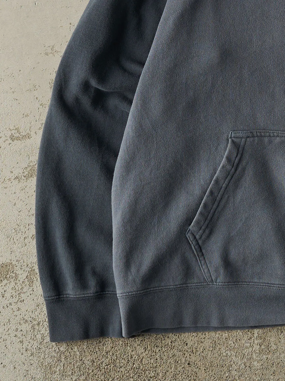 Vintage Y2K Slate Blue Fox Racing Zip Up Hoodie (XL/XXL) sold by Rebalance Vintage product image thumbnail 3