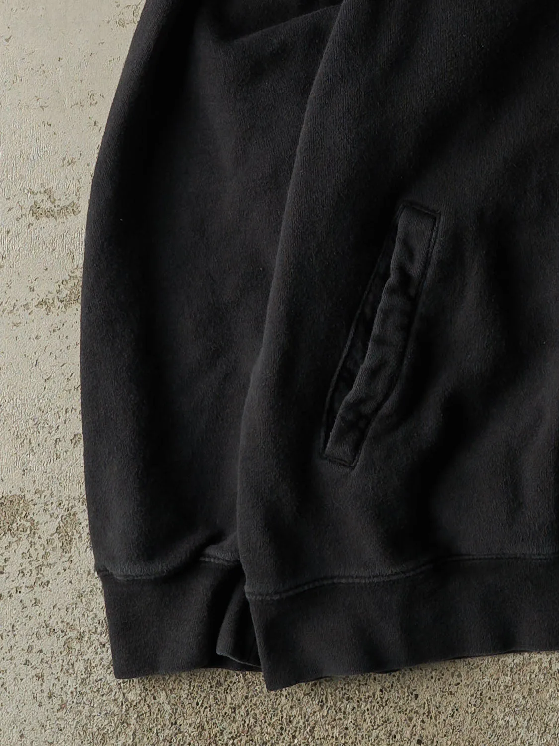 Vintage Y2K Black & Grey Fox Racing Embroidered Zip Up Hoodie (XL) sold by Rebalance Vintage product image thumbnail 3