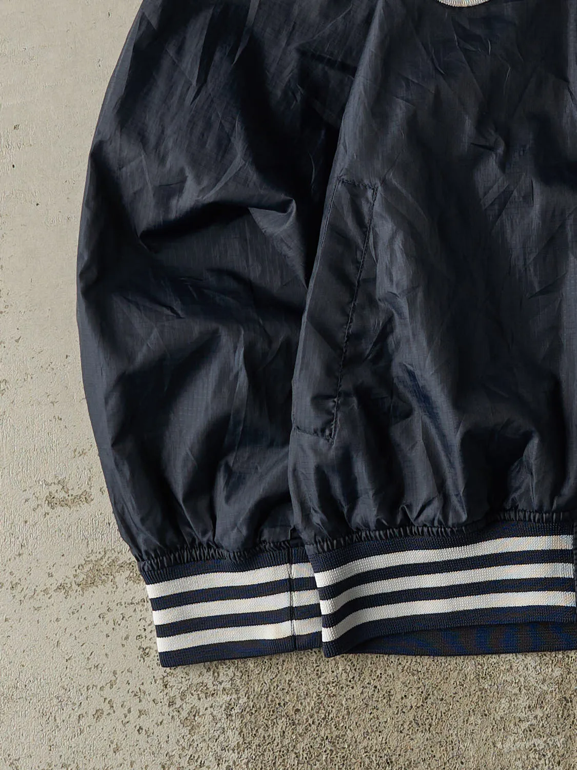 Vintage Y2K Navy Blue Avirex Windbreaker Jacket (XL) sold by Rebalance Vintage product image thumbnail 4
