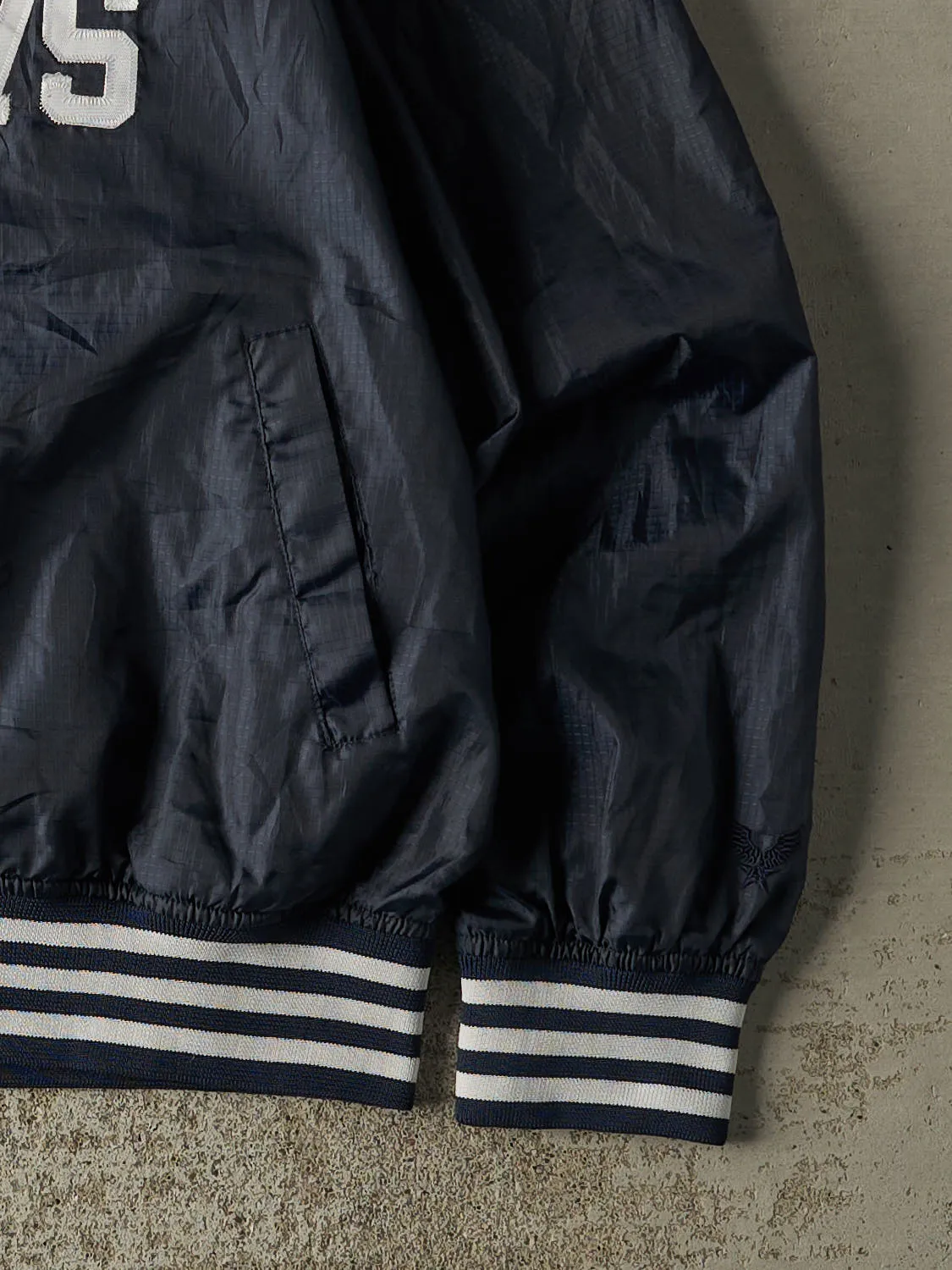 Vintage Y2K Navy Blue Avirex Windbreaker Jacket (XL) sold by Rebalance Vintage product image thumbnail 5