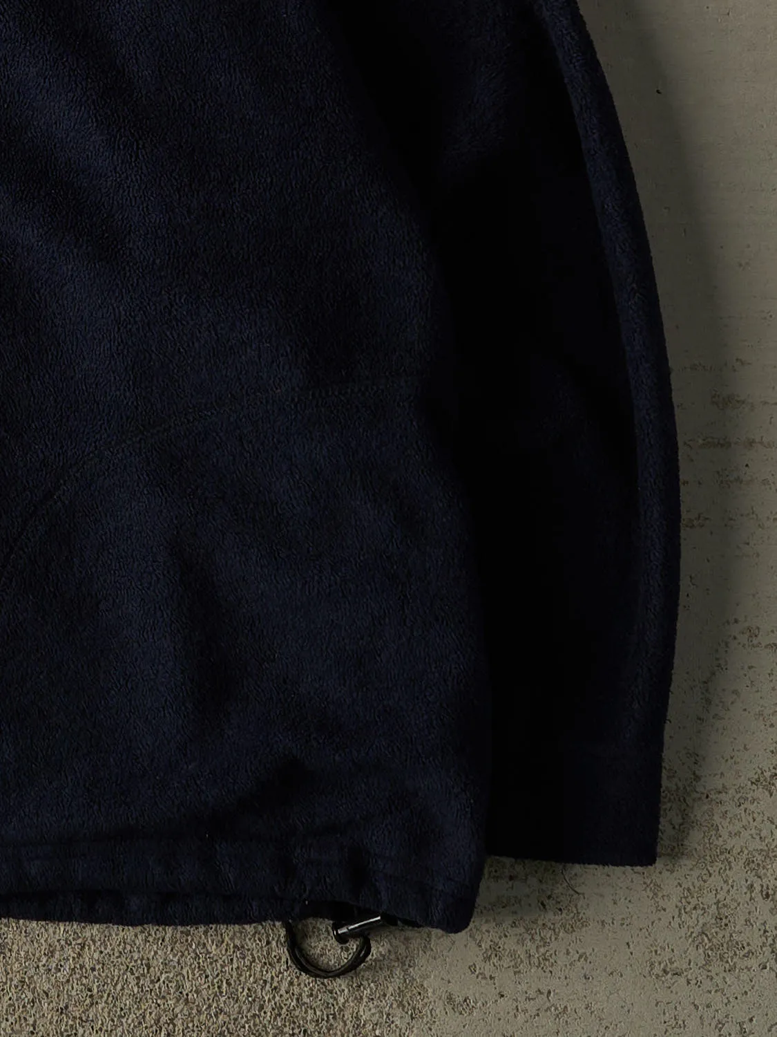 Vintage 90s Navy Blue Ben Hogan Quarter Zip Fleece (L/XL) sold by Rebalance Vintage product image thumbnail 3