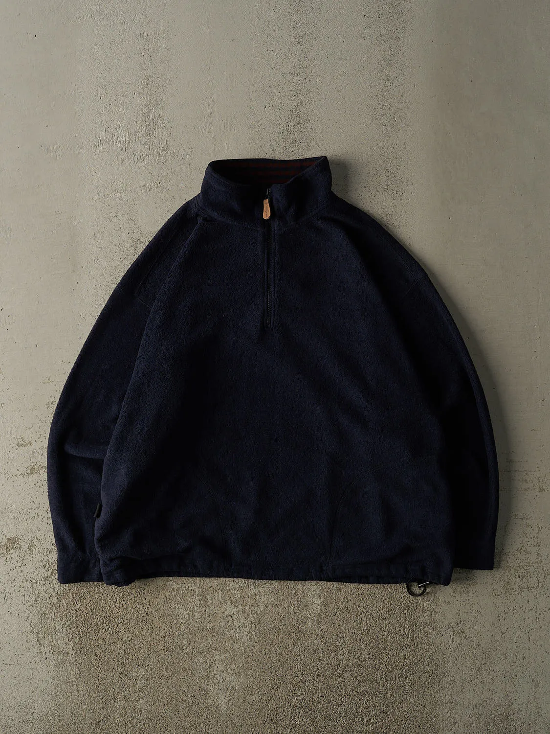 Vintage 90s Navy Blue Ben Hogan Quarter Zip Fleece (L/XL) sold by Rebalance Vintage