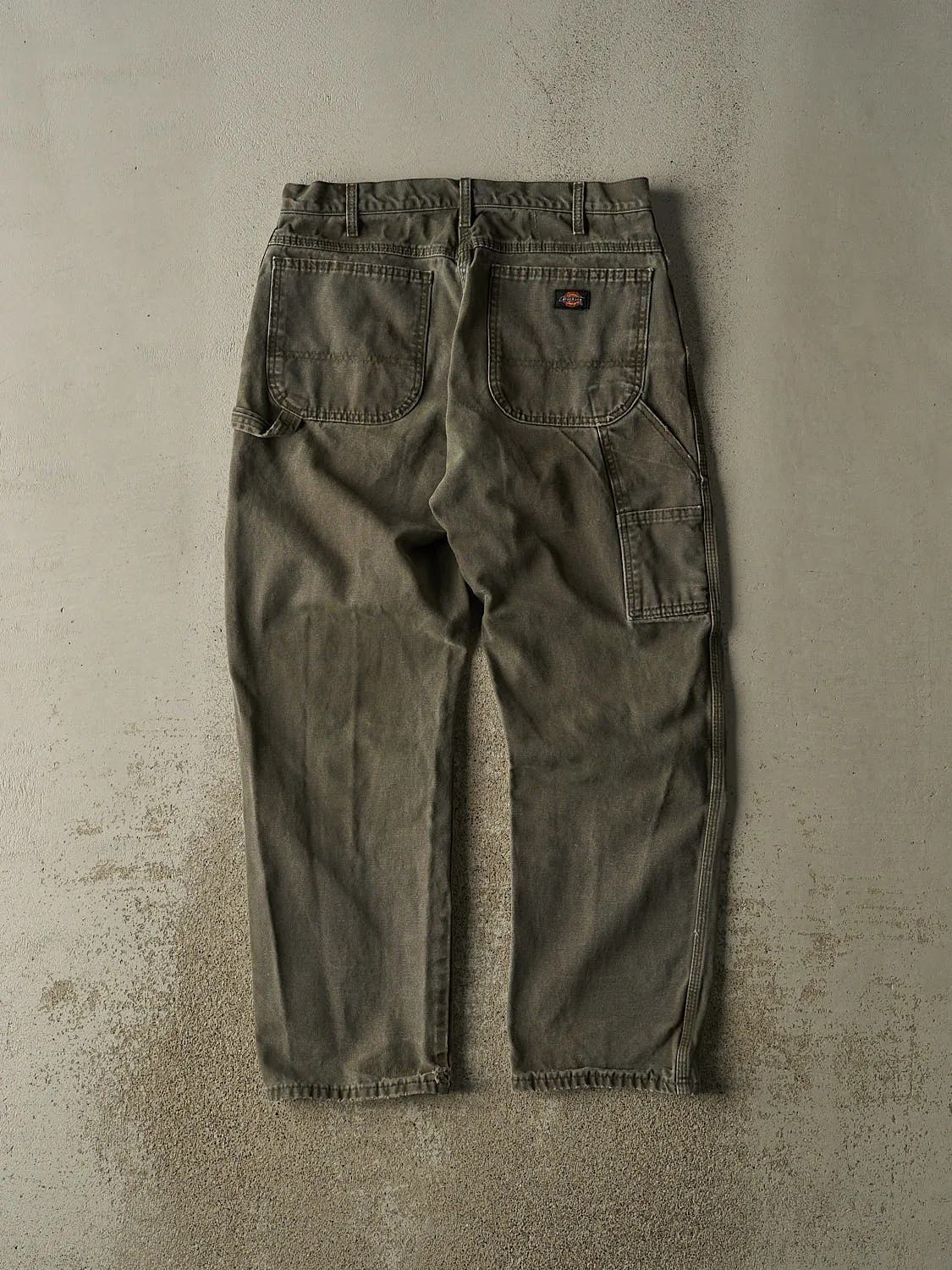 Vintage 90s Green Dickies Carpenter Pants (32x31) sold by Rebalance Vintage product image thumbnail 3