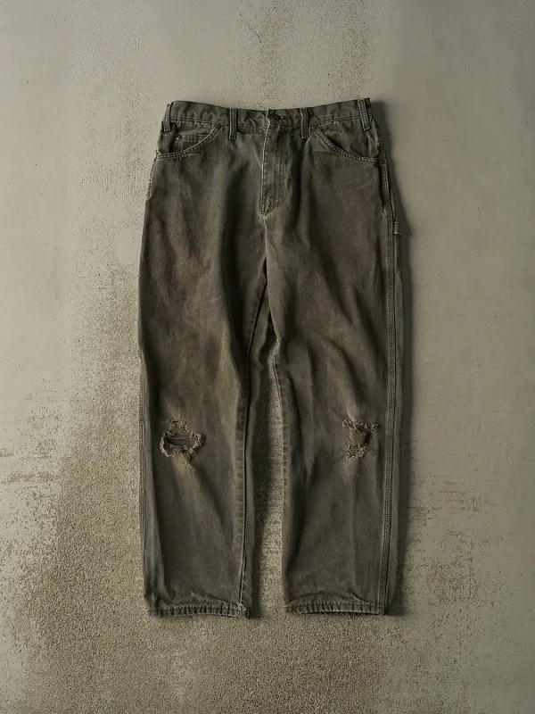 Vintage 90s Green Dickies Carpenter Pants (32x31) sold by Rebalance Vintage