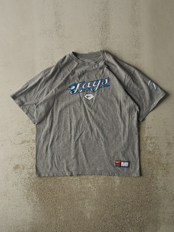 Vintage Y2K Grey Nike Toronto Blue Jays Tee (L) sold by Rebalance Vintage