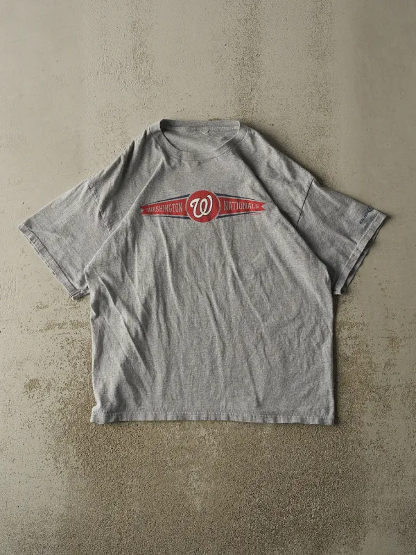 Vintage 06' Grey Washington Nationals Tee (L/XL) sold by Rebalance Vintage